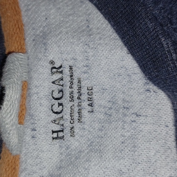 💙🌺Haggar Blue Crewneck Sweater Classic Design - Picture 6 of 8